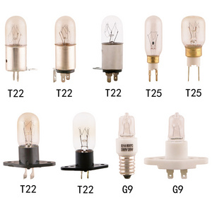 G9 Air fryer lamp Heat resistant 500 degree bulb G9 halogen bulbs microwave oven Z187 Oven light bulb