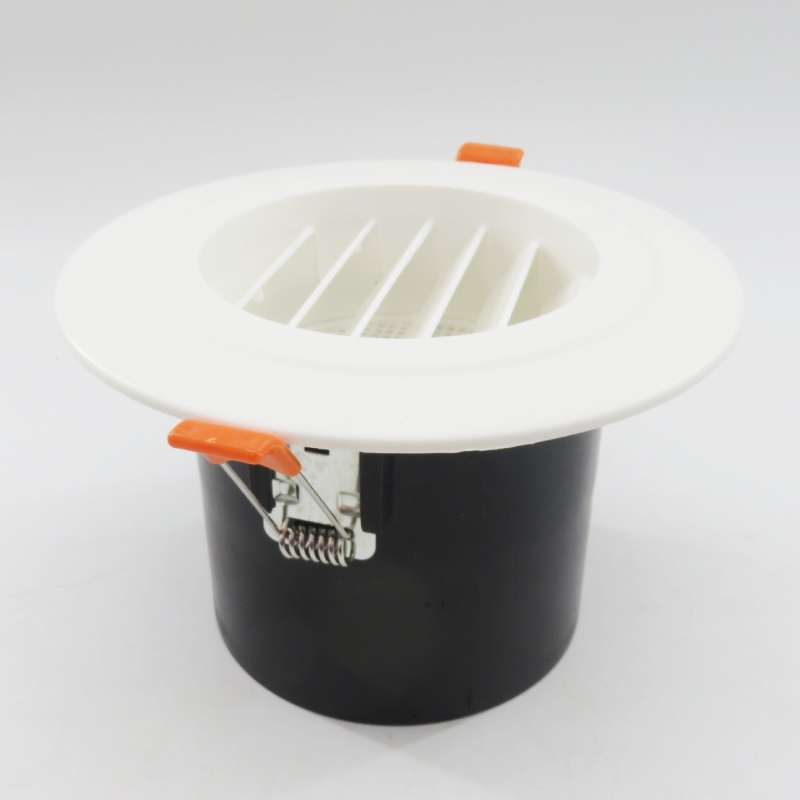 Adjustable Round Exhaust Louver Grille Air Ventilation Cover Duct Fan Outlet Vent Soffit Air Vent for House Bathroom Kitchen