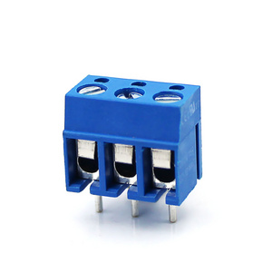 FET2.5-XX-500-00 2P 3P PCB UNIVERSAL SCREW TERMINAL BLOCKS BLUE PLASTIC HEIGHT 12.5mm KF300 DG300 5.0mm PITCH 2PIN 3PIN CAN BE C