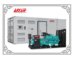 Factory Price 20-2000KVA power plant soundproof diesel generator with Cummins engine