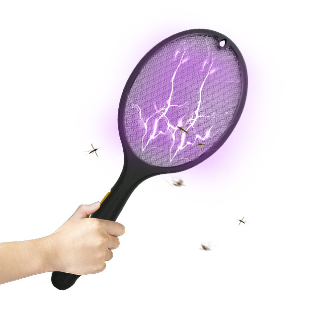 Mosquito Killer Bat UV Led Light Electronic Bug Zapper Racket Hand Mosquito Swatter