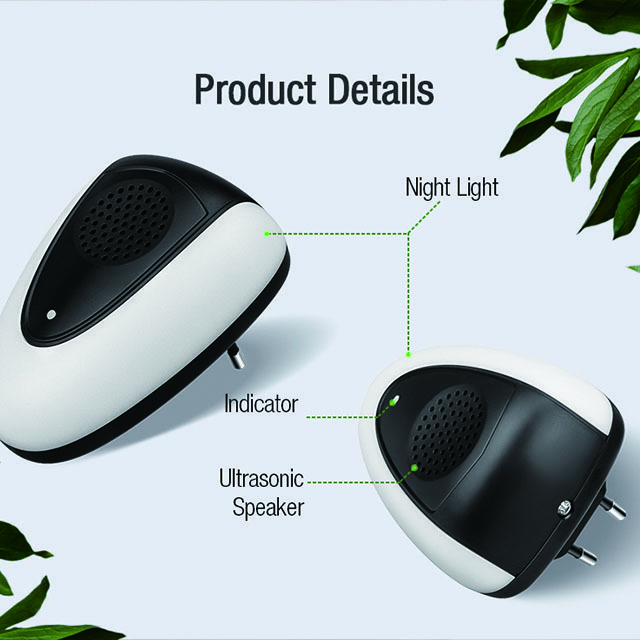 Aosion factory supplier ultrasonic mouse fly bug insect control mosquito repellent electronic anti pest repeller