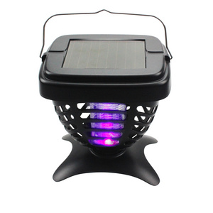 Best Seller 2023 Outdoor Solar Insect  Repellent Bug Zapper Electrical Fly Catcher Swatter Trap Mosquito Killer Lamp