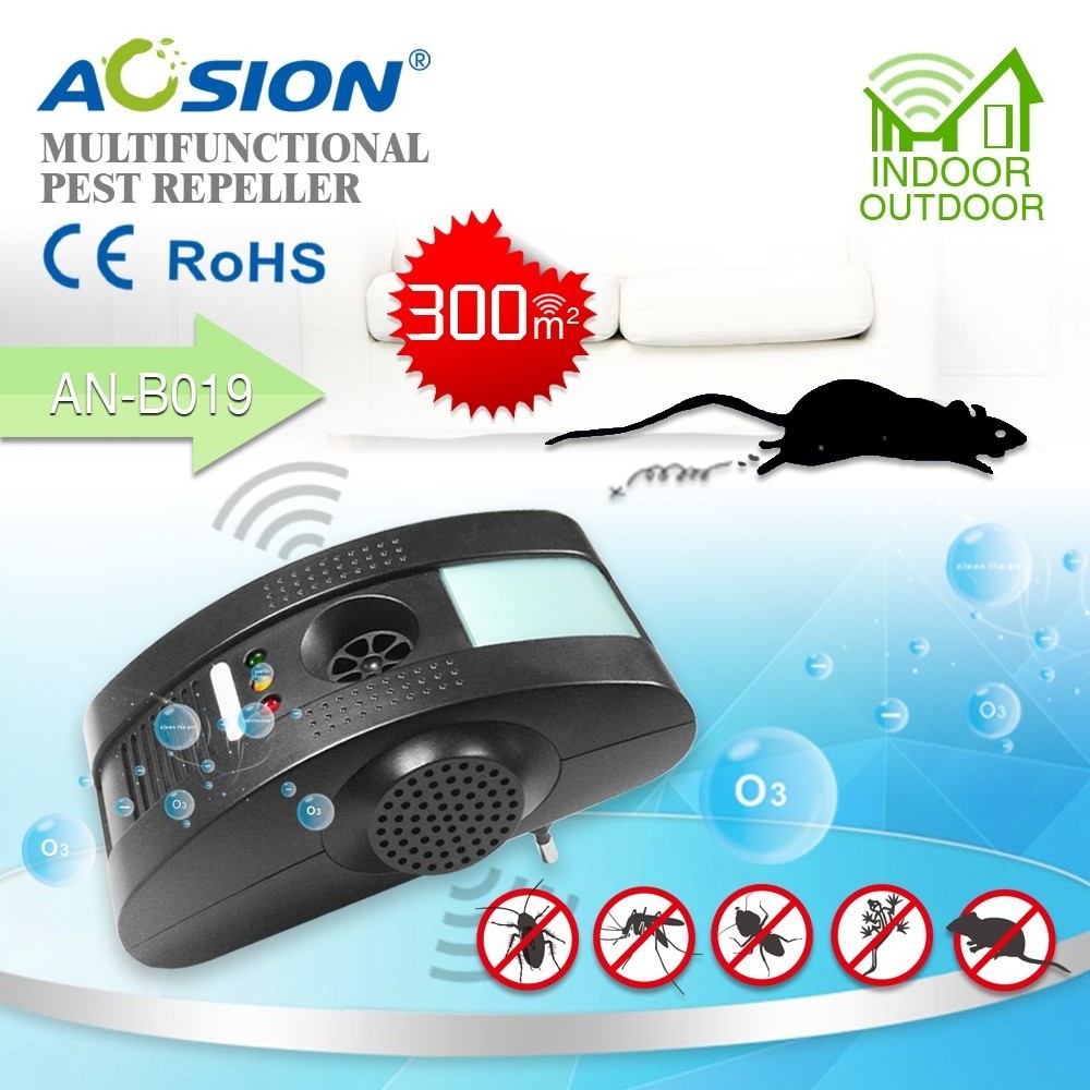 New Indoor Electric Plug Cockroaches Repellent Anti Mouse Mosquito Ultrasonic Pest Repeller