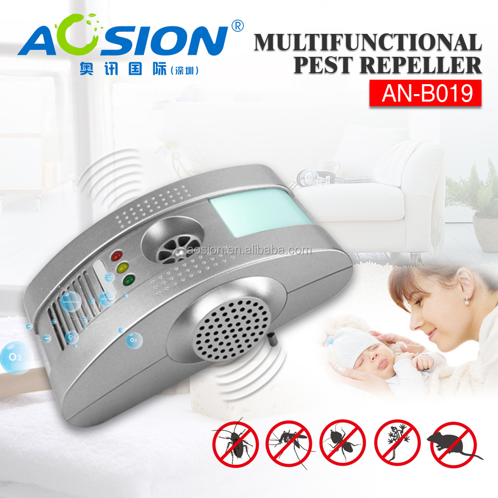 New Indoor Electric Plug Cockroaches Repellent Anti Mouse Mosquito Ultrasonic Pest Repeller