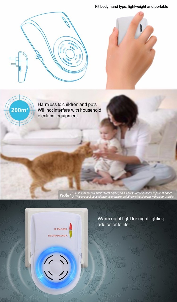 Electronic Plug In Insect Repellent Ultrasonic Mosquito Repellent Best Mosquito Repellent For Babies