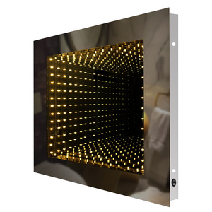 Smart Hotel 3D Led Custom Decorative Infinity Tunnel Mirror infinity mirror led