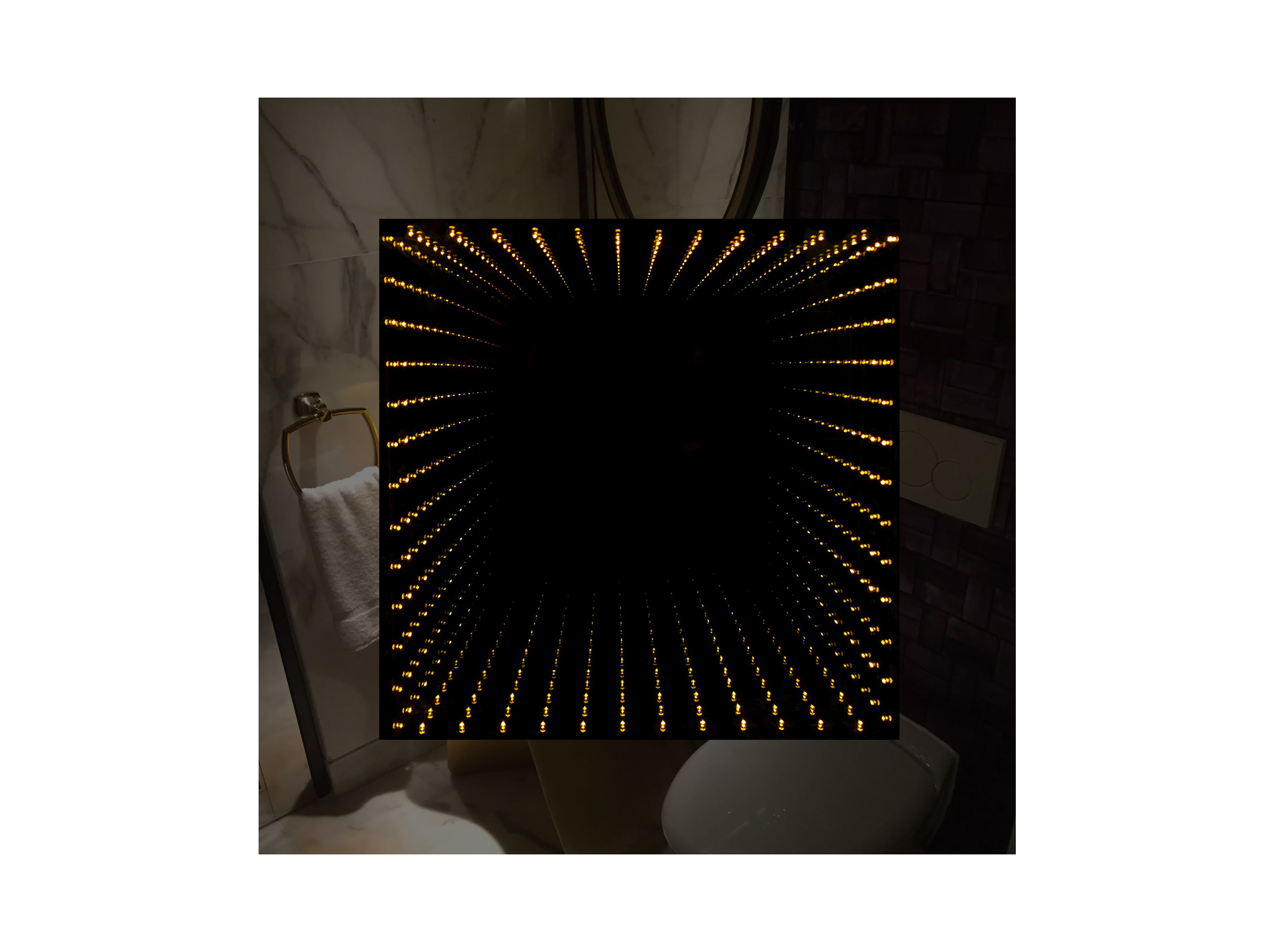 Smart Hotel 3D Led Custom Decorative Infinity Tunnel Mirror infinity mirror led