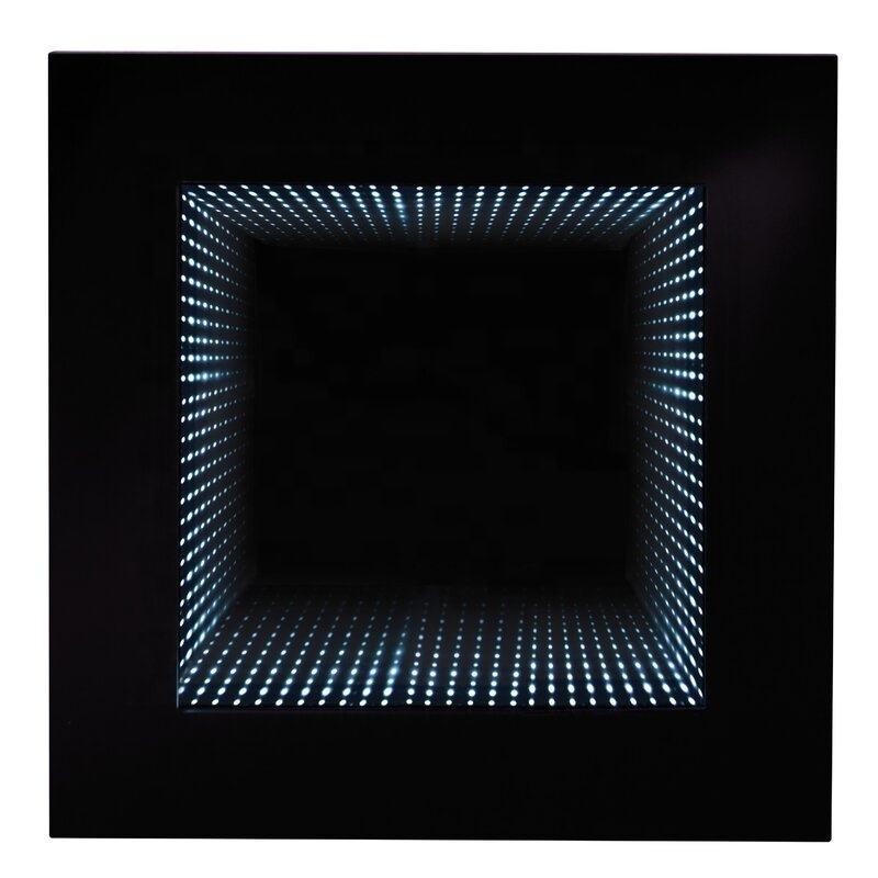 Smart Hotel 3D Led Custom Decorative Infinity Tunnel Mirror infinity mirror led