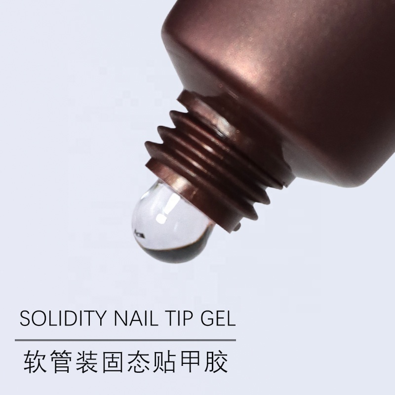 Aosmei Nails supplies Salon super tube nail glue mail tip glue gel long lasting gel UV LED solid nail tips glue gel