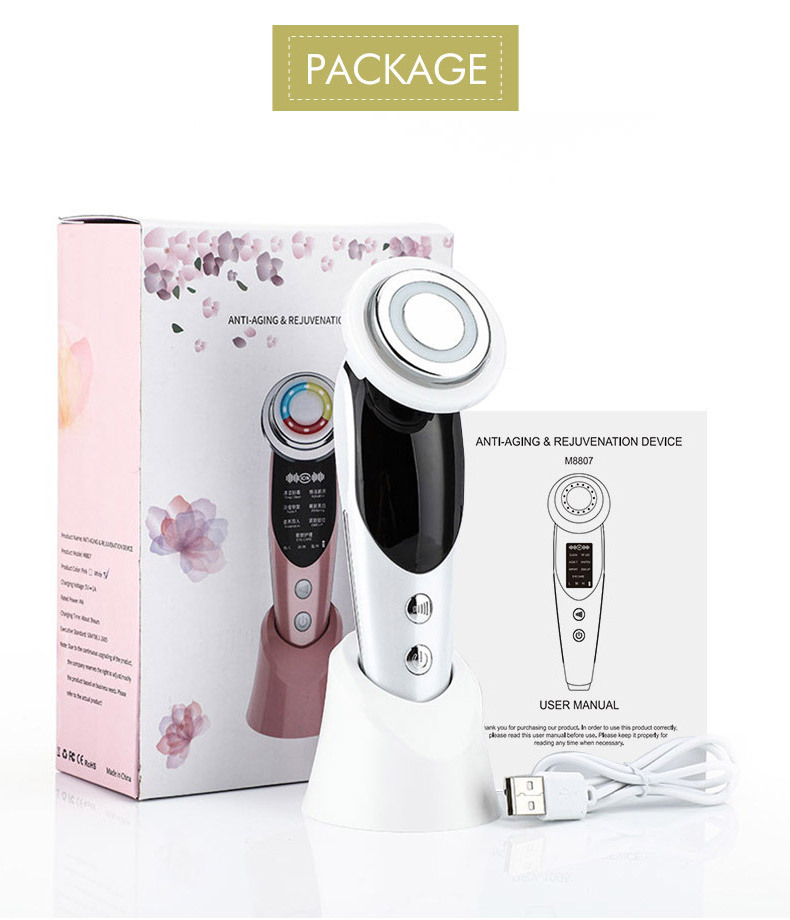 Beauty Device Facial Massager Whitening Skin Care Product Wholesale Price Multifunction Portable Face Massage