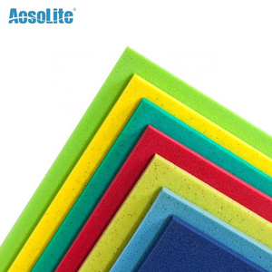 Open cell cross link 3mm high elasticity pu foam for shoe insoles  materials foam sheets