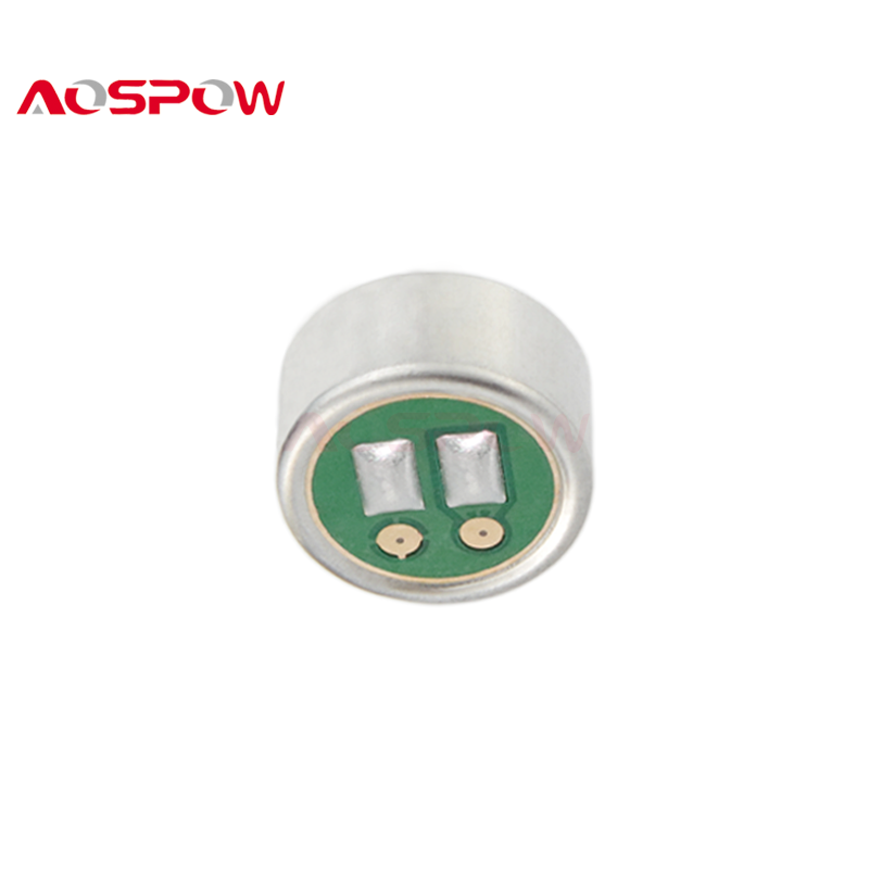 AOSPOW Microphone  Professional Manufacturer 9.7*4.5mm Condenser Microphone Head For collar clip Lavalier