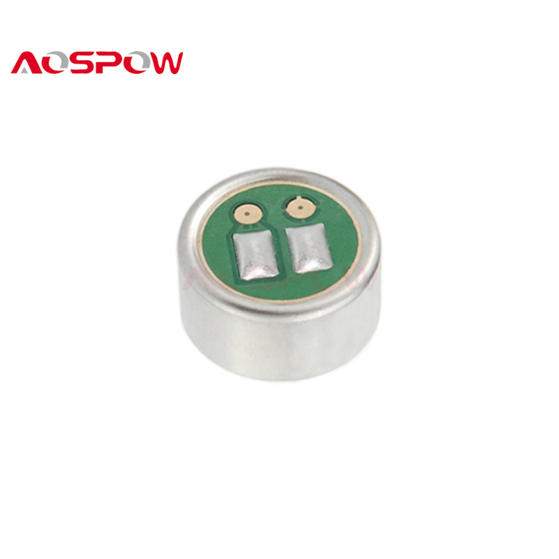 AOSPOW Microphone  Professional Manufacturer 9.7*4.5mm Condenser Microphone Head For collar clip Lavalier