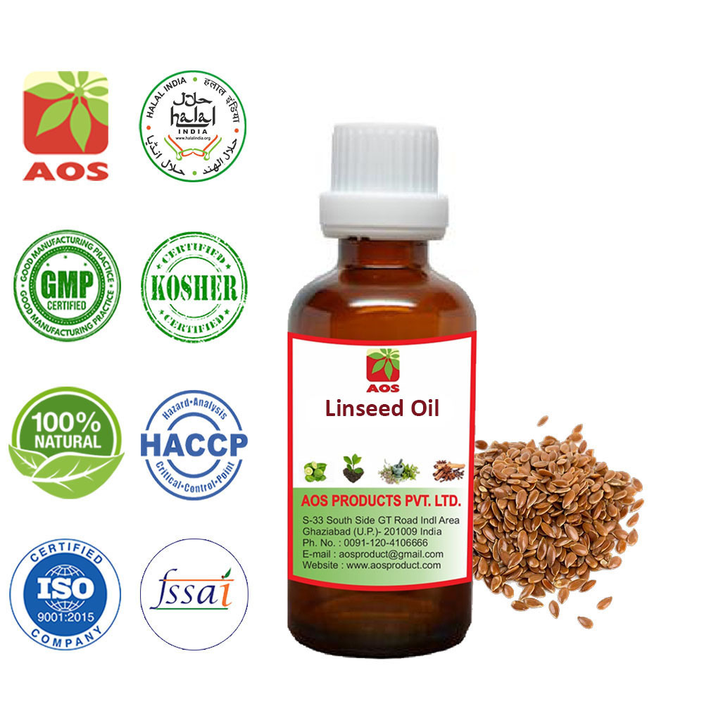 Linseed Oil 100% Pure and Natural for Food Cosmetic and Pharma Grade Impeccable Quality at the Best Prices