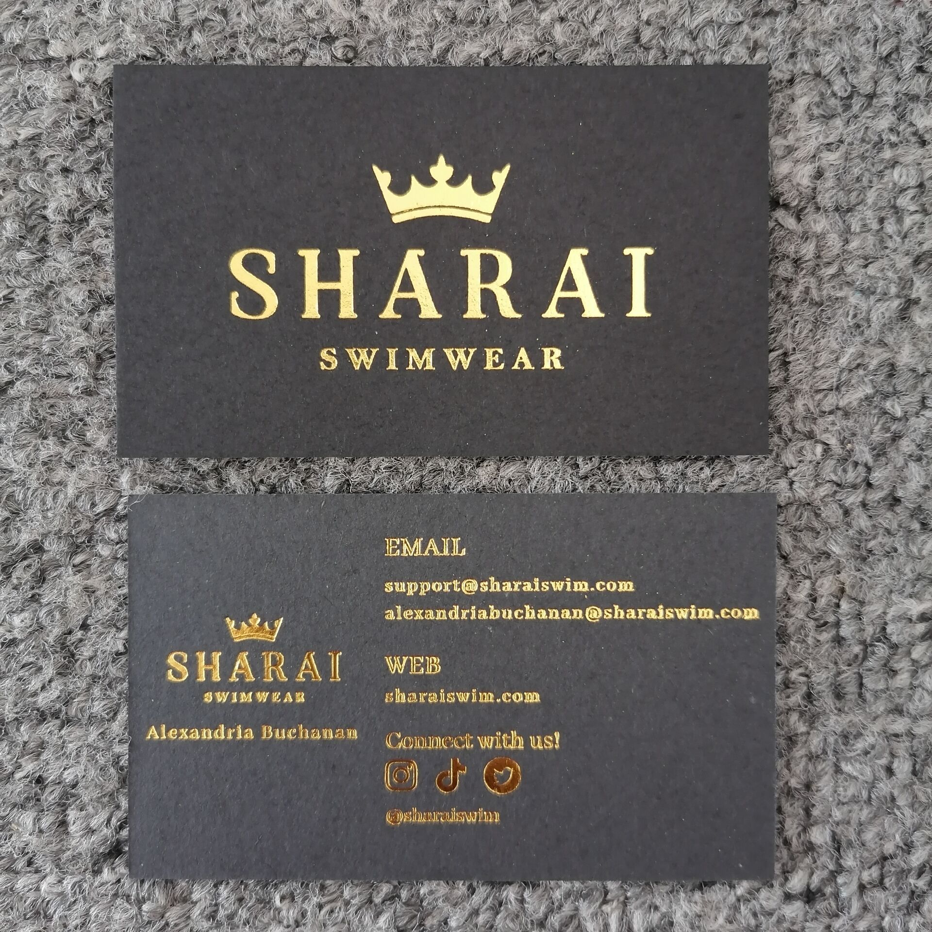 Custom business card with embossed number holographic overlay for high quality plain Pvc card printing