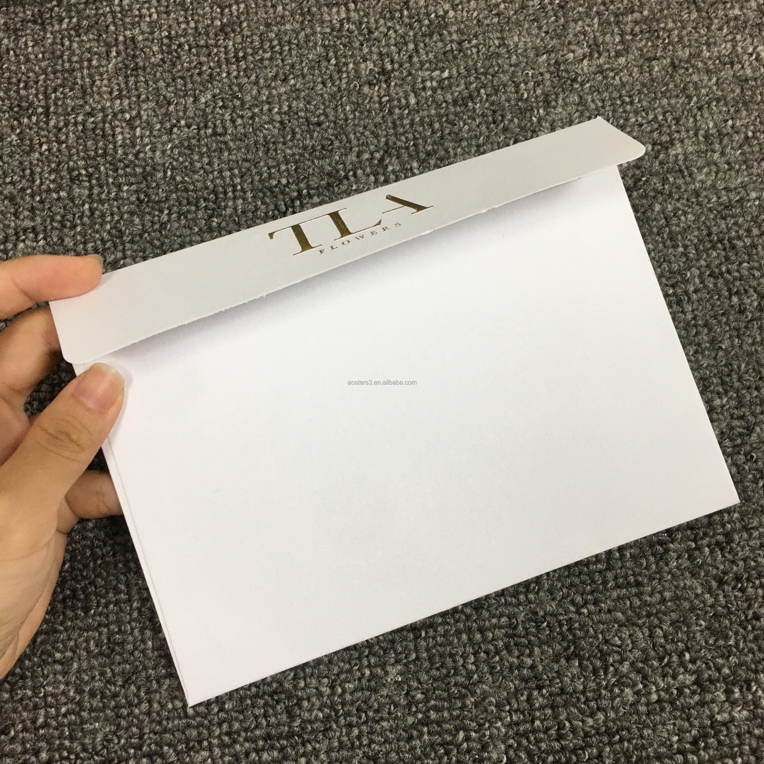 B6 solid colorful envelope can be customized white Western greeting card storage envelope with glue