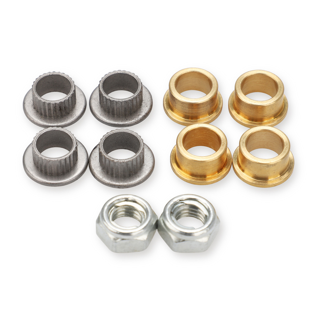 AUSO EP17 Car Front Door Hinge Pin Bushing Repair Kit 2 Pins Lock Nuts 1 Door For Ford For Lincoln For Mercury Explorer