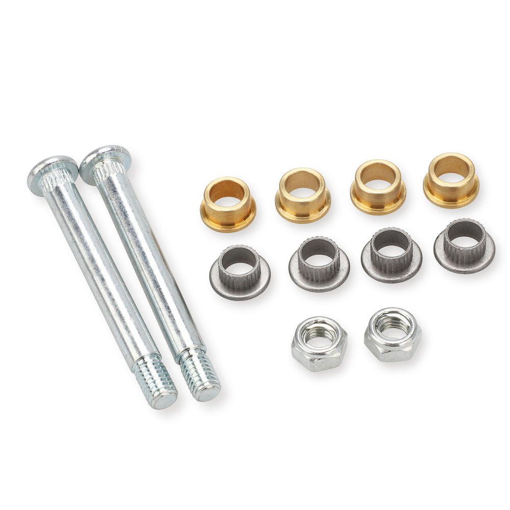 AUSO EP17 Car Front Door Hinge Pin Bushing Repair Kit 2 Pins Lock Nuts 1 Door For Ford For Lincoln For Mercury Explorer