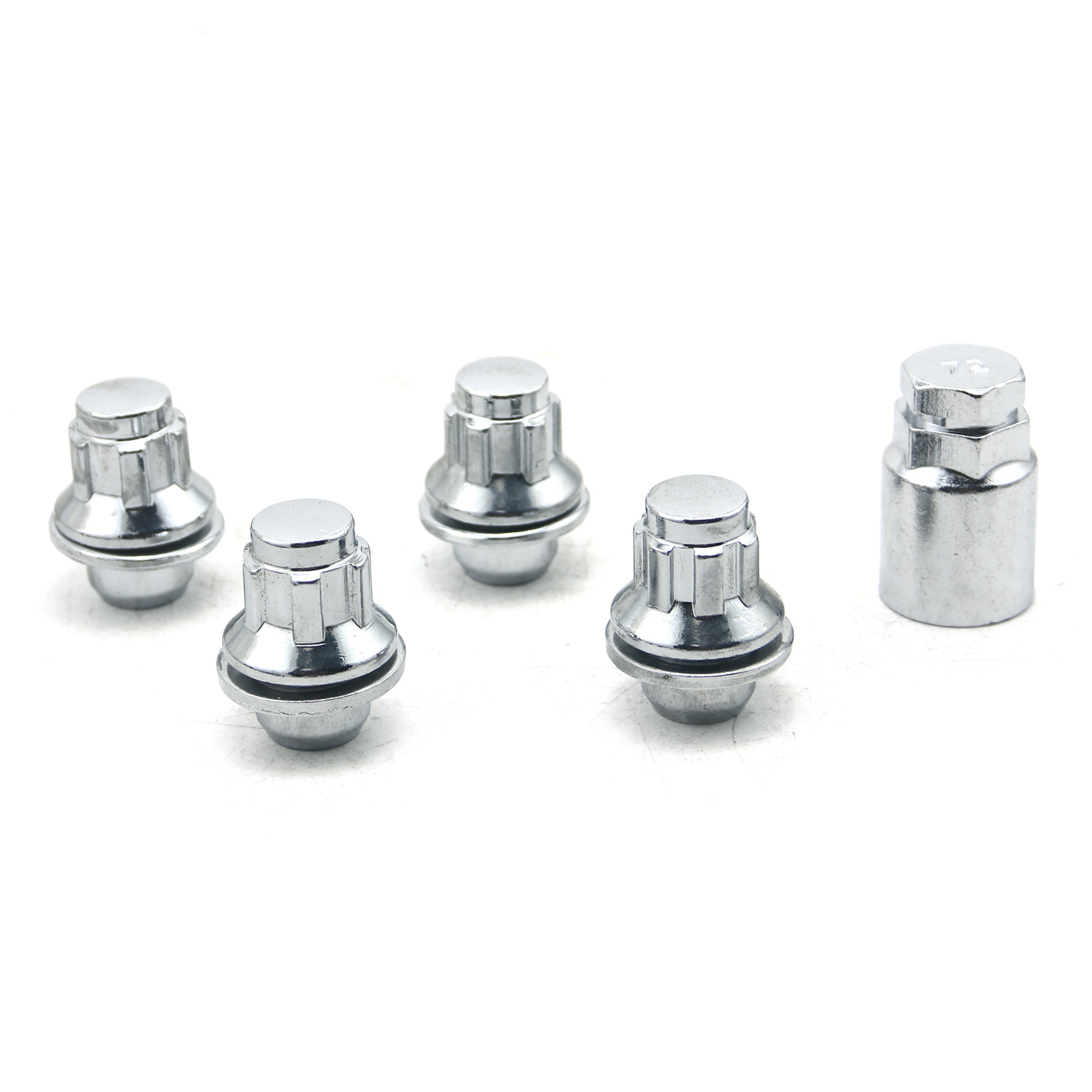 AUSO Car Modification Chrome M12*1.5 Car Wheel Nut Rim Lug Nuts Auto Parts For Camry