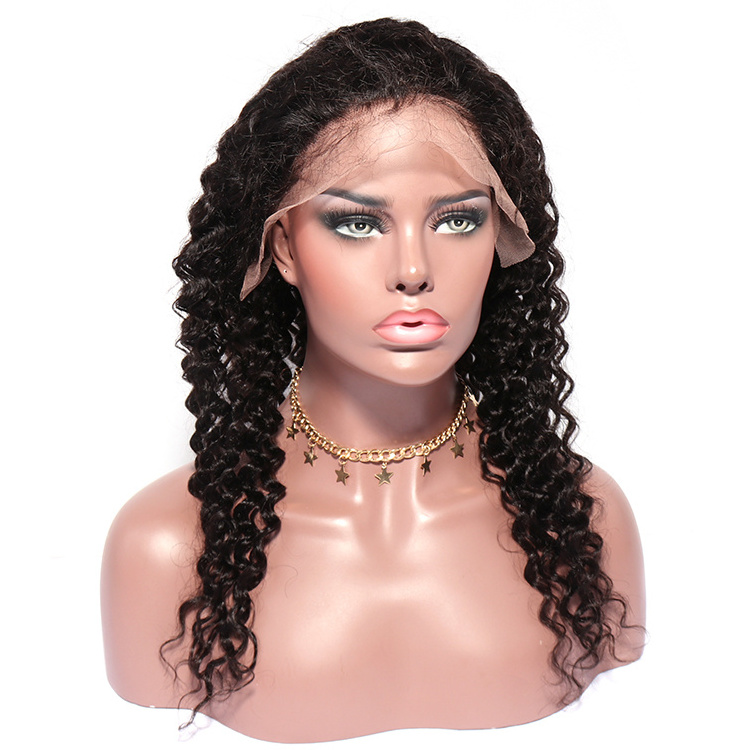 Hot Selling Deep Wave Lace Front Wig, Cheap Wholesale Lace Front Wig, 40 Inch Wavy Mink Lace Front Wig