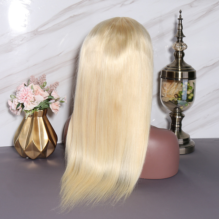 Blonde And Black Ombre Frontal\Front Lace Wigs, Afro 32\30\60 Inch 613 Blonde Wig, Human Hair Lace Front Wig Blonde