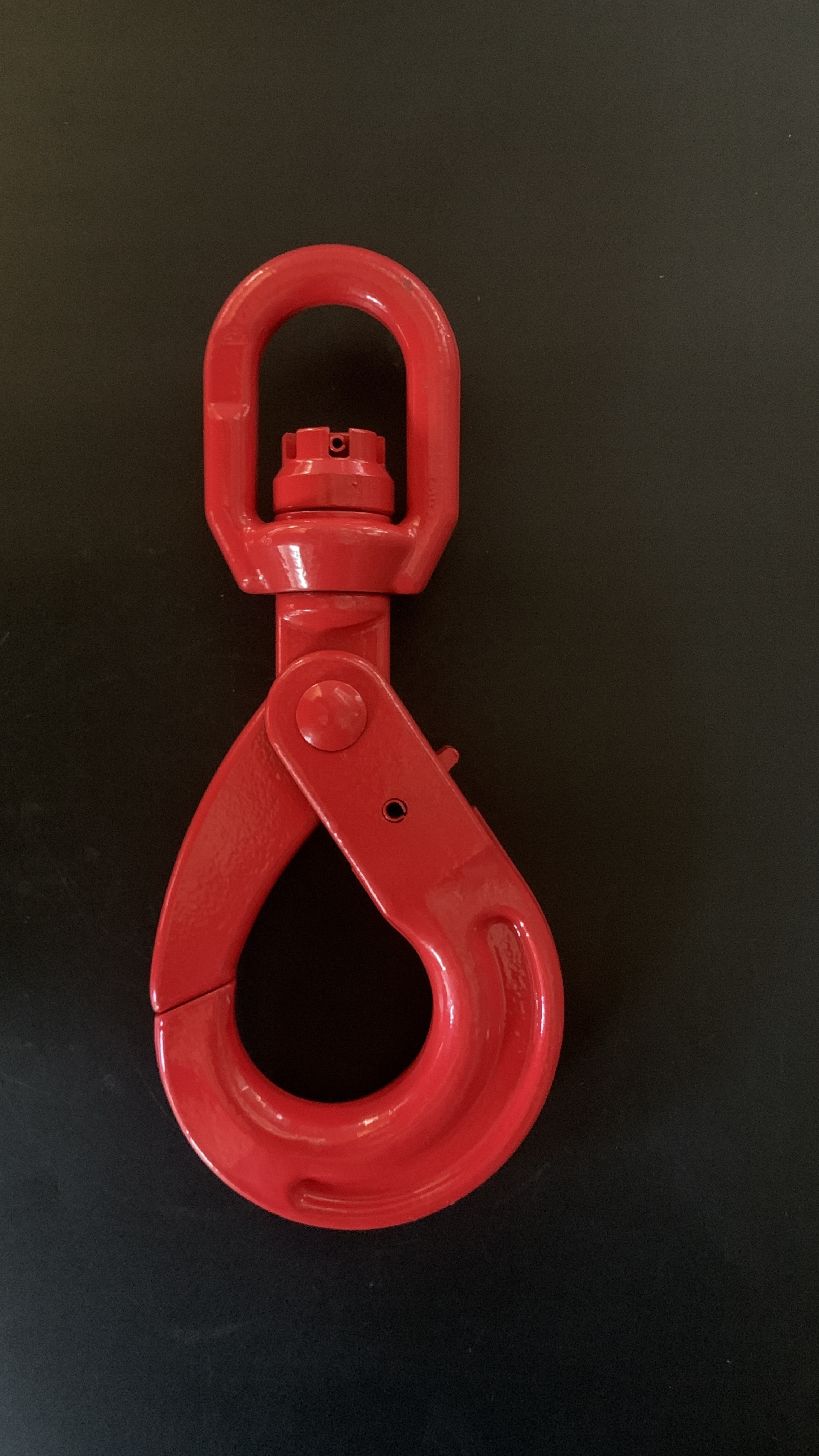 Swivel self-locking hook with safety lifting cargo hook sling sling hook