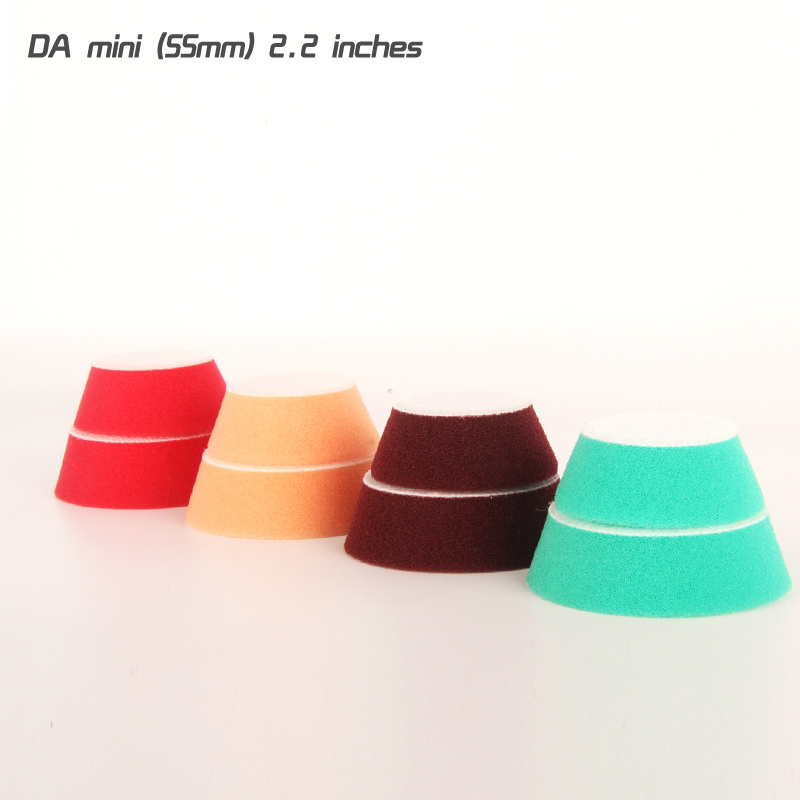 High quality 2 inch sponge buffing polishing pad for mini DA polisher