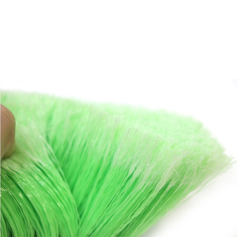 AUTO TIGER 21 inch long handle Green soft PP Tire cleaning brush Car wheel brush