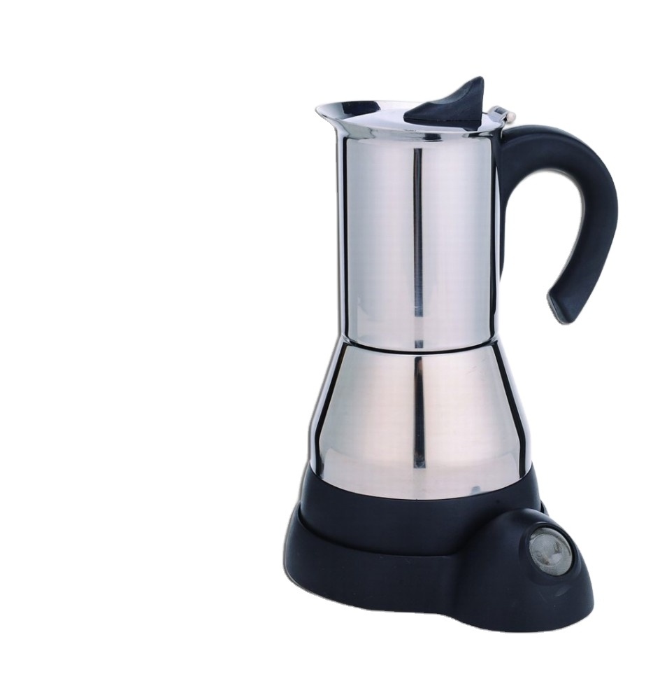 ODM factory customize steinless steel coffee pot electric espresso moka coffee maker