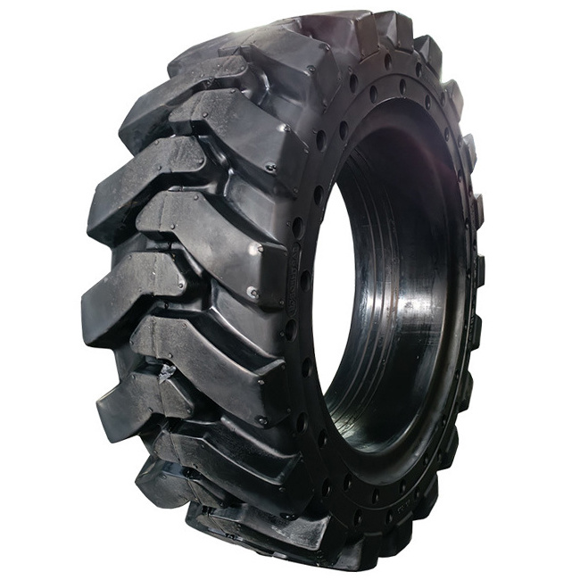 solid tyre 30x10-16 33x12-20 sks pattern skidder Solid Tire