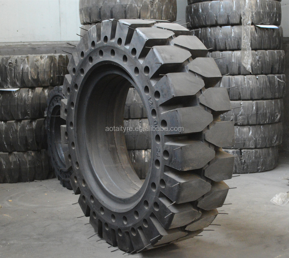 4.00-8 5.00-8 6.00-9 6.50-10 7.00-12 28x9-15 8.25-15 Solid Tire Forklift Tyre