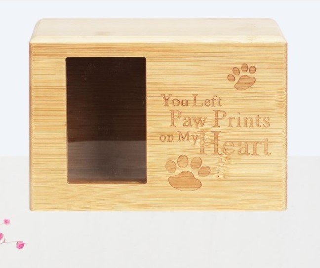 Hot Sale Funeral Supply Pet Human Ashes Wooden Cremation Urn Cinerary Casket Animal Urn