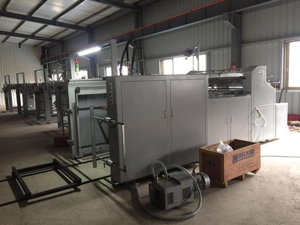 Hot sale glossy lamination machine automatic waterbased glue cold paper bopp film coating machine