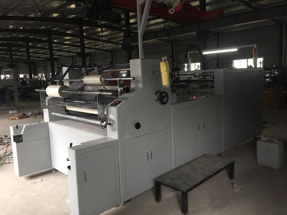 Hot sale glossy lamination machine automatic waterbased glue cold paper bopp film coating machine