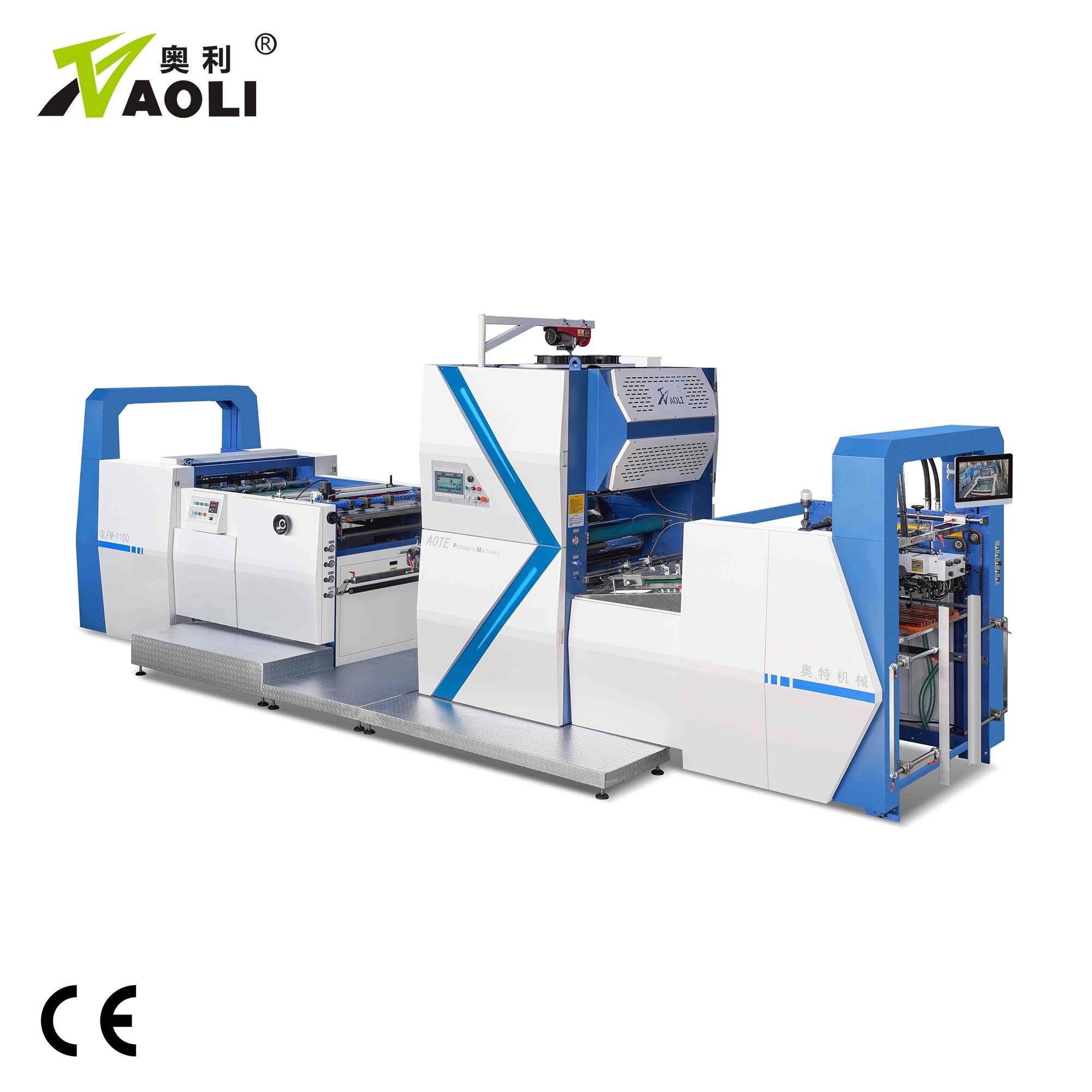 High speed automatic BOPP heavy duty laminating machine for paper