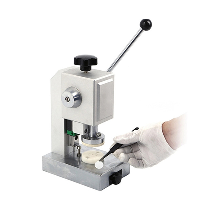 AOT Coin Cell Punching Machine for Button Battery Electrode Disc Cutting