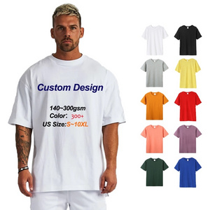 Plus Size First Class Quality Cotton Custom Logo Men Printing Custom T Shirt Printing Plain Oversized t shirt 100 cotton t shirt