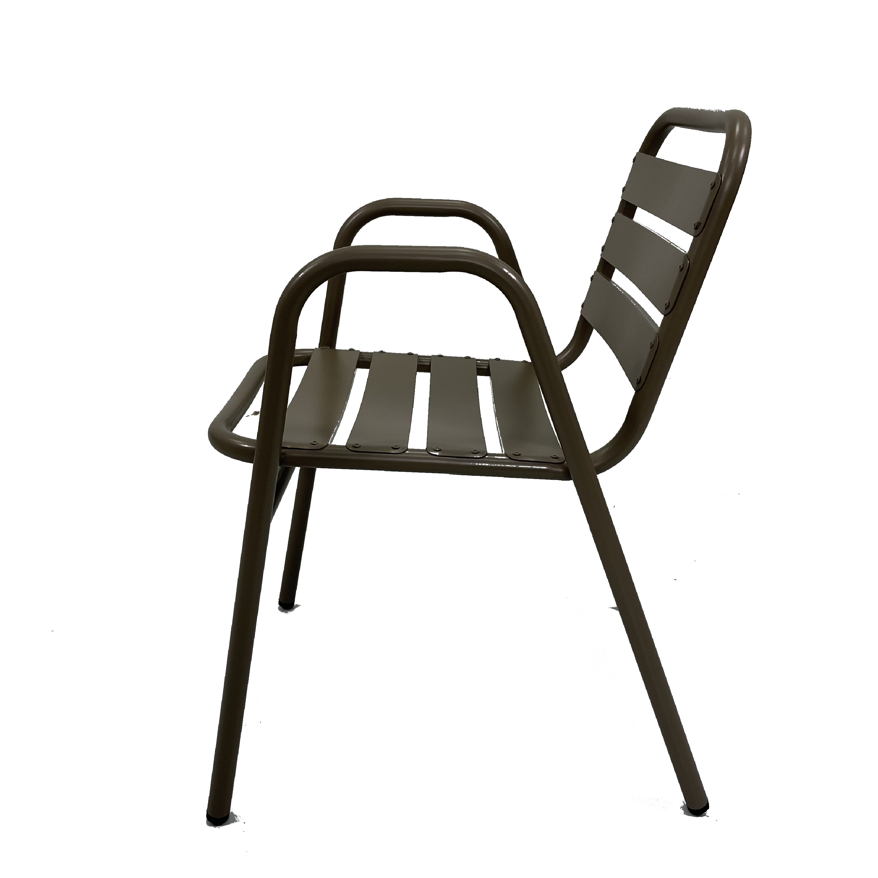 Outdoor Courtyard Garden Terrace  Leisure Aluminum Arm Chair