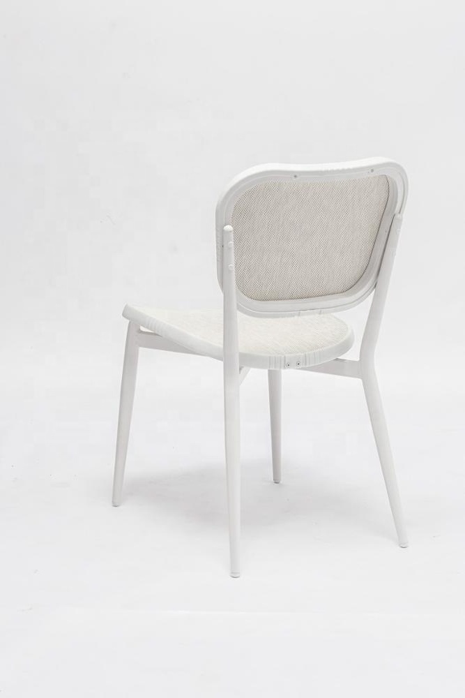 New products Stackable Sling chair aluminum Outdoor chair Garden chairs