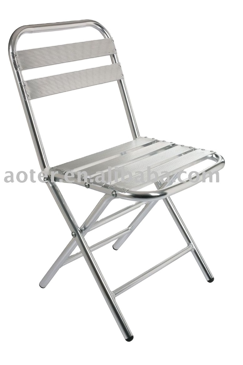 Factory direct outdoor camping aluminium folding chairs Foldable and easy to carry aluminium reclining chairs