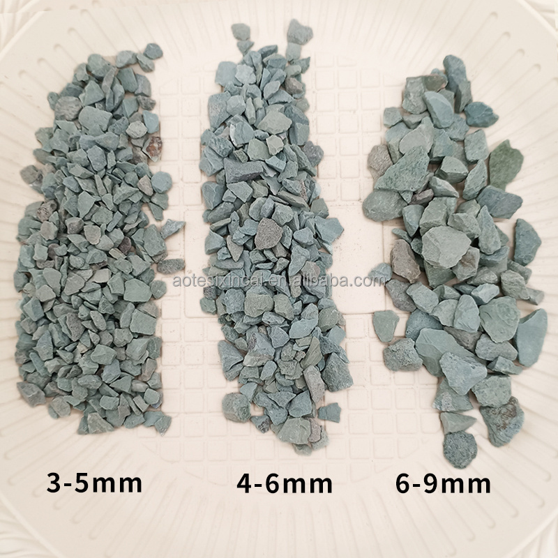 Hot sale Stone chips Aggregate or gravel and crushed stone synthetic stone