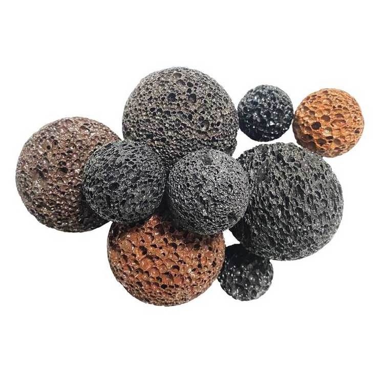 Natural lava stone volcanic rock stone aromatherapy stone by all specifications