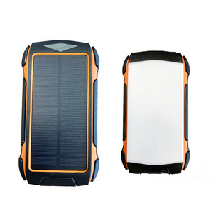 Factory Price Wholesale Solar Panel 20000mah Power Bank Waterproof Solar Power Bank With 3 Usb Ports