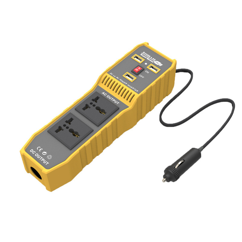 Pure Sine Wave 12V 24Vdc To 120V 220V Ac Battery Charger 200W 400W Solar Power Electric Car Inverter