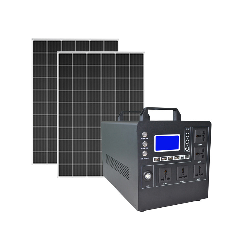 Hot Selling Solar System 1KW Complete 1KW 1000W Complete Kit Off Grid Solar Panel For Home Energy System 1000Watt