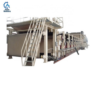 Waste Paper Recycling Machine Boxes Cardboard Packaging Carton Kraft Paper Making Machine