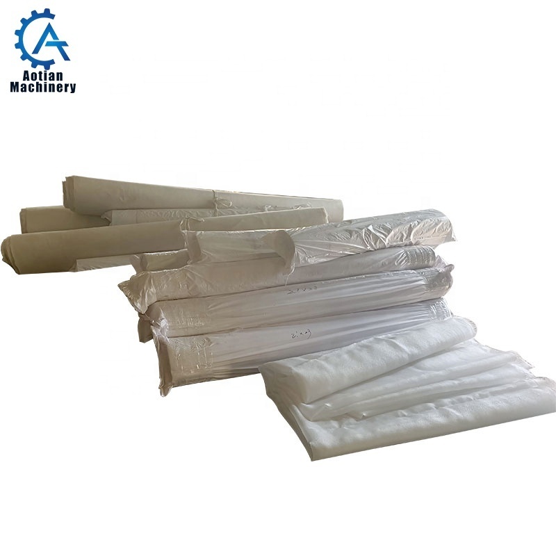 Medium and small OCC paper pulping factory low investment press felt for new business