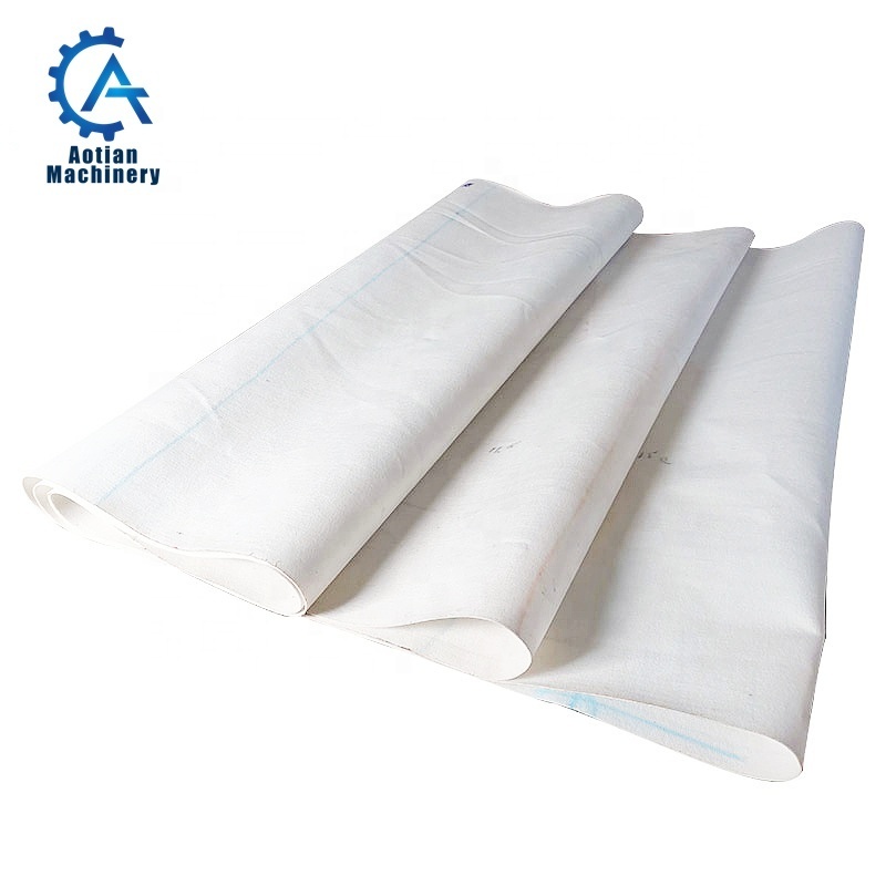 Paper industry stock preparation low price press felt for hard cardboard making machine