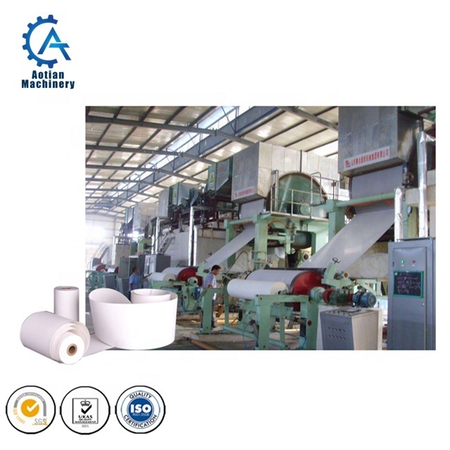 Bamboo Pulp Tissue Paper Making Machine Fully Semi Automatic Toilet Paper Machine for Sale